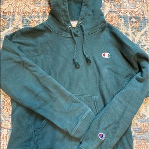 Forest Green Champion Hoodie